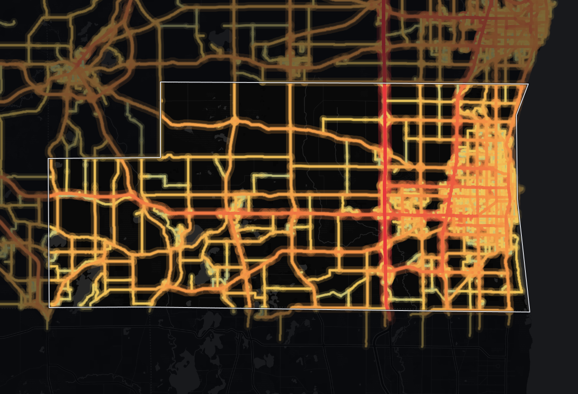 traffic map