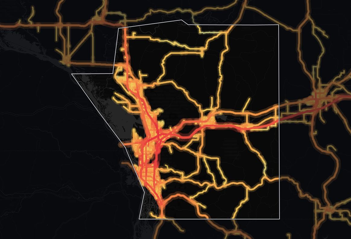 traffic map