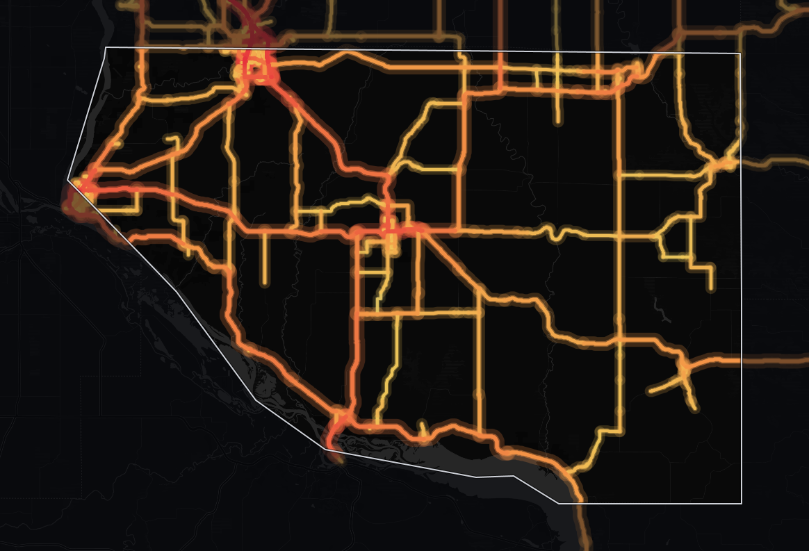 traffic map