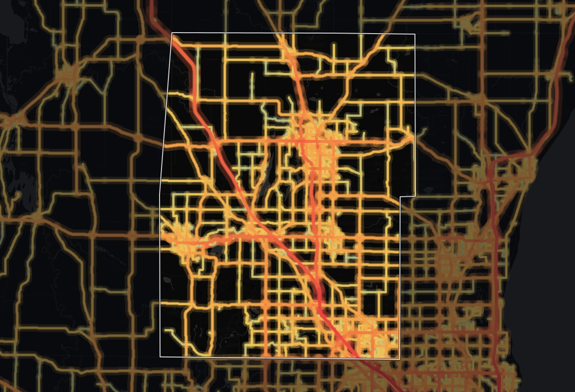 traffic map