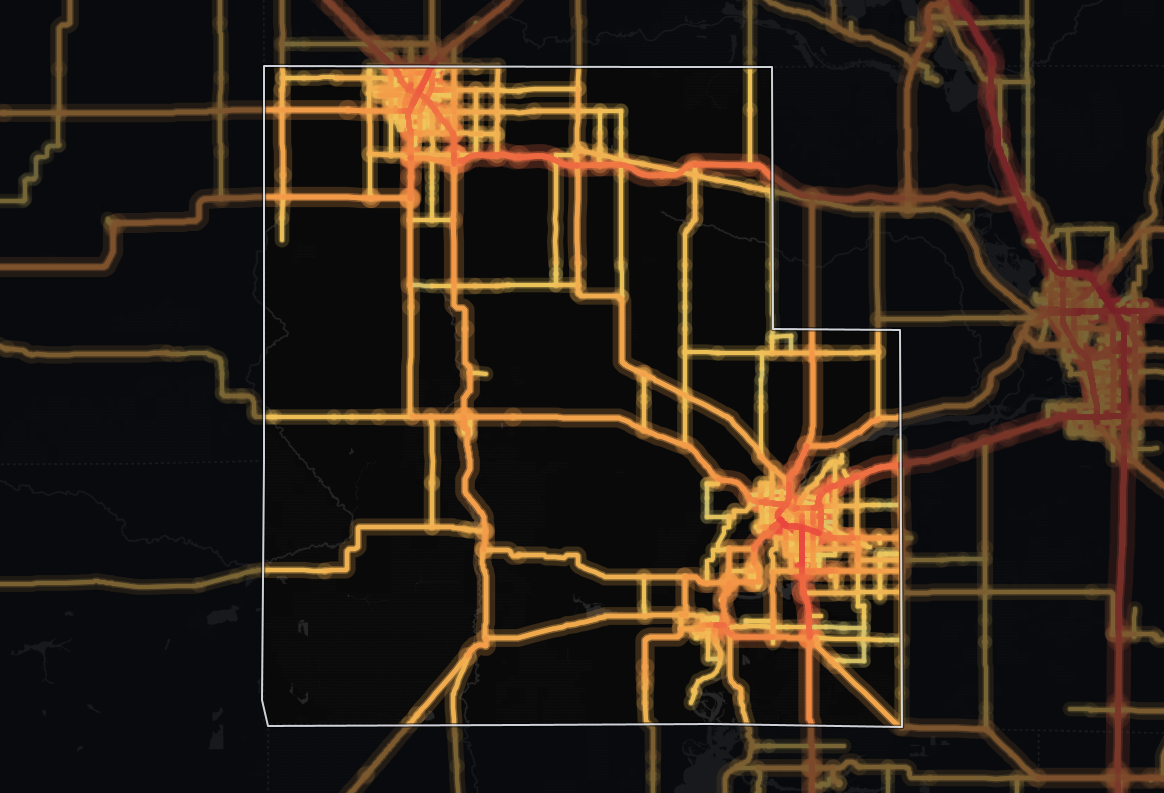 traffic map