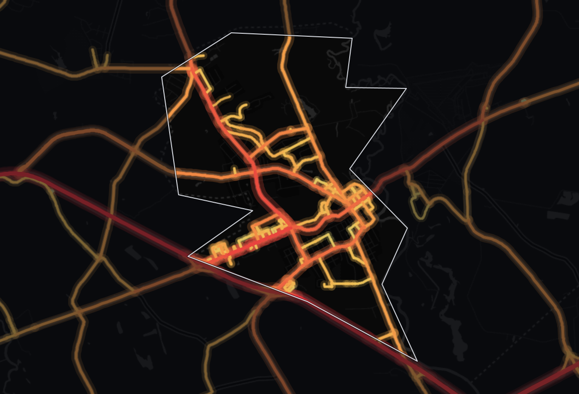 traffic map