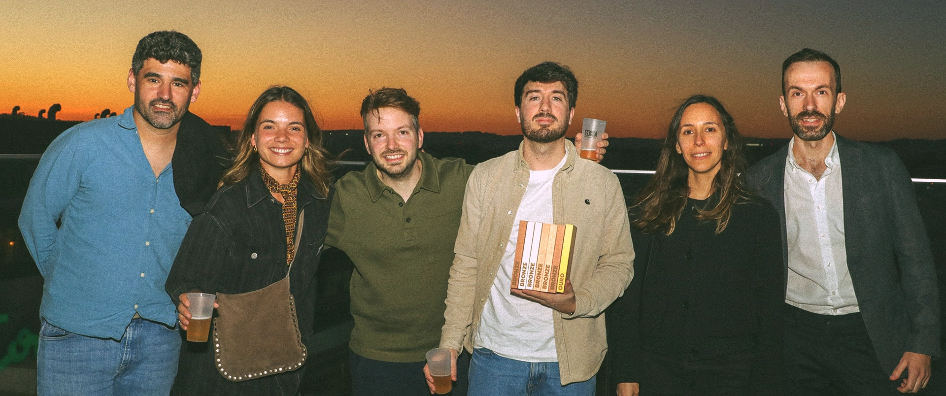 Fotografia da equipa da Triber