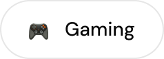 Button with a game controller icon and the word Gaming.