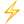 Yellow lightning bolt icon.