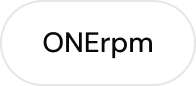 Button labeled ONErpm with rounded corners and white background.