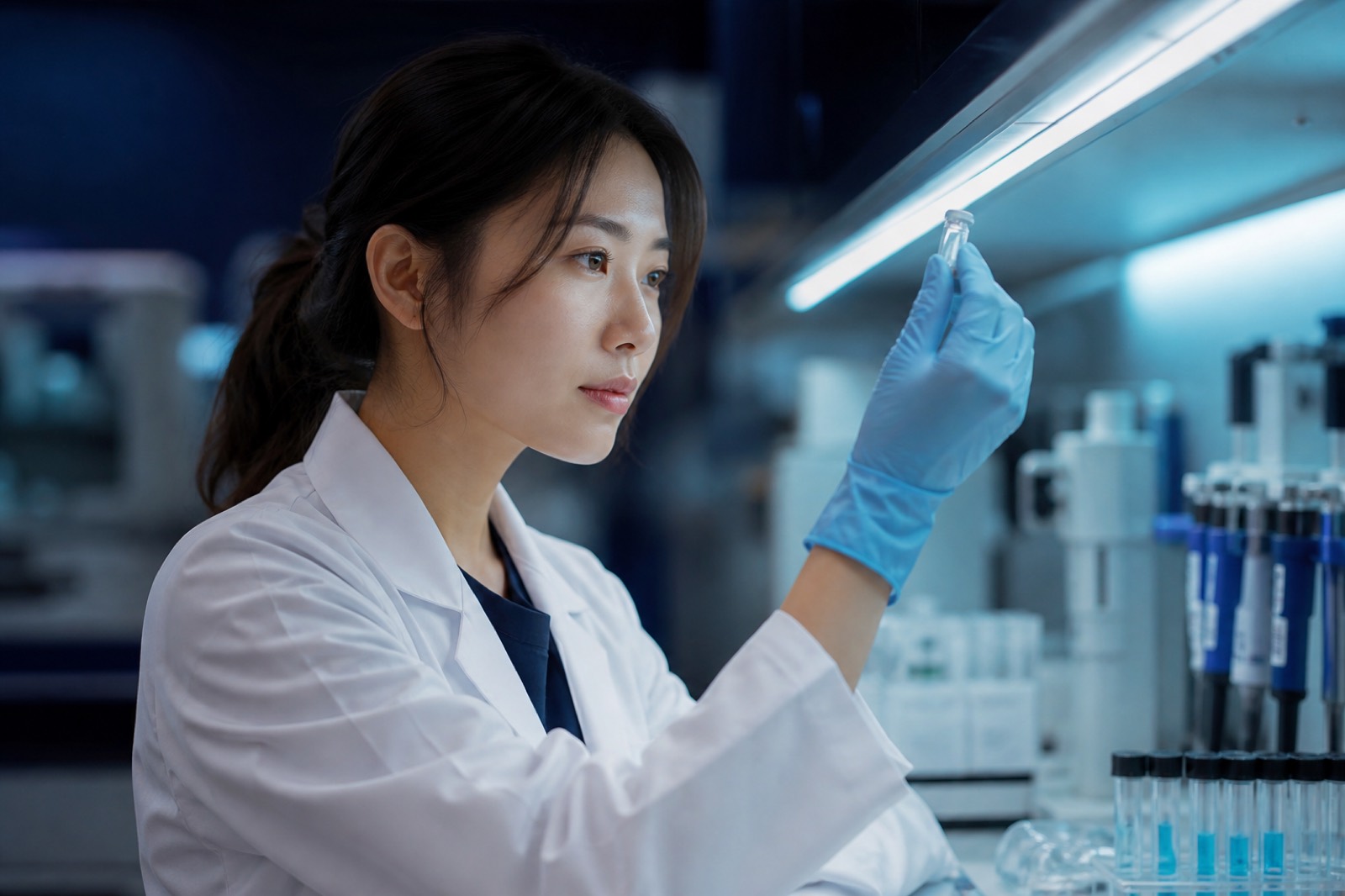 Lab scientist metabolic research