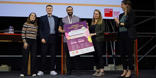 Close-up of jet engine components.