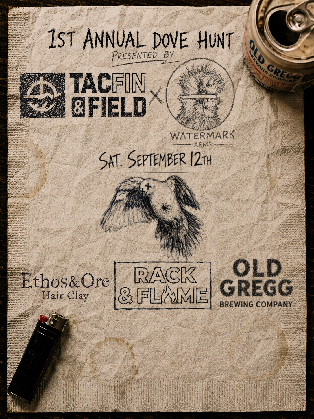 1st Annual Dove Hunt flyer