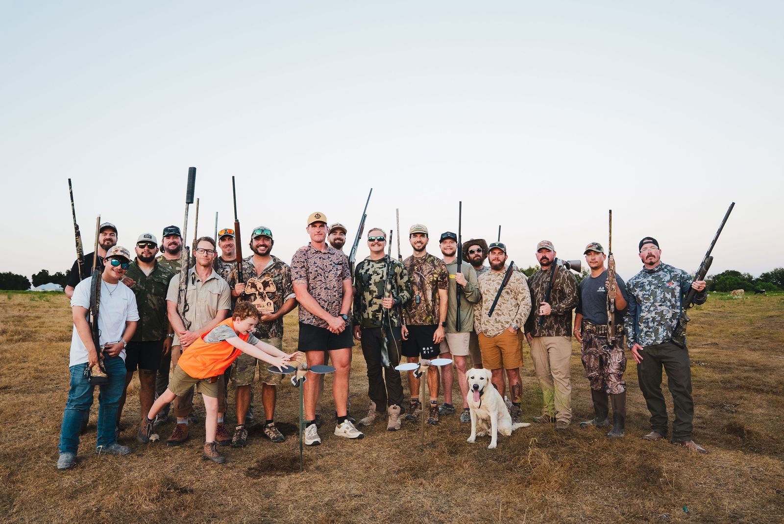 The hunters of the 1st Annual TACFIN&FIELD Dove Hunt