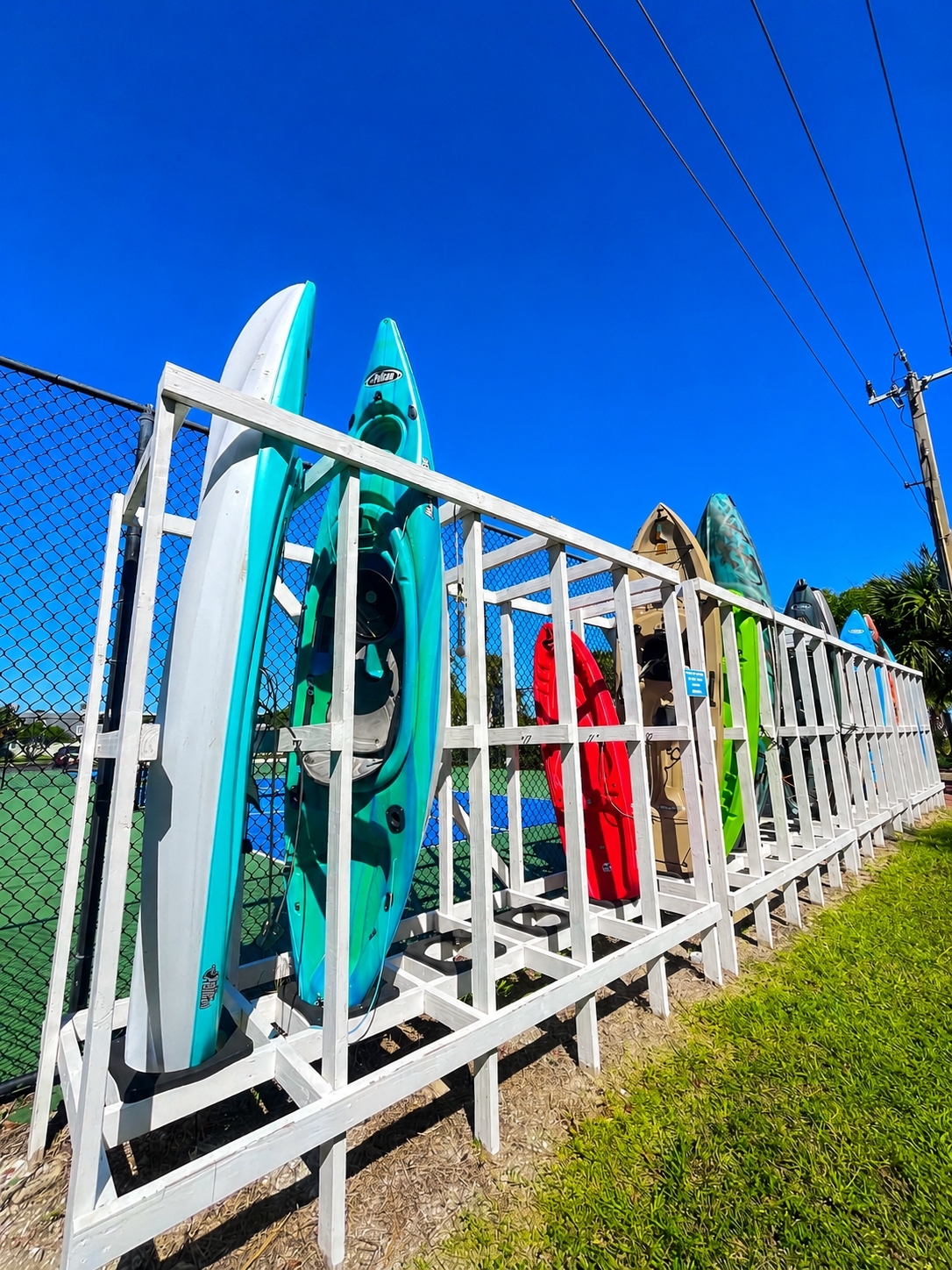Canoe rack
