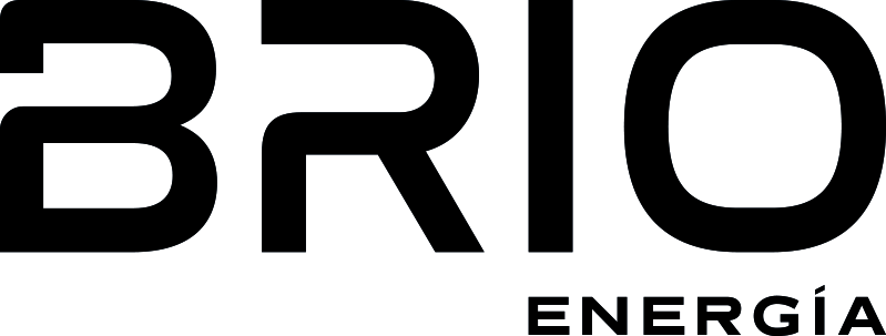 Logotipo de Brio Energía en contorno oscuro.