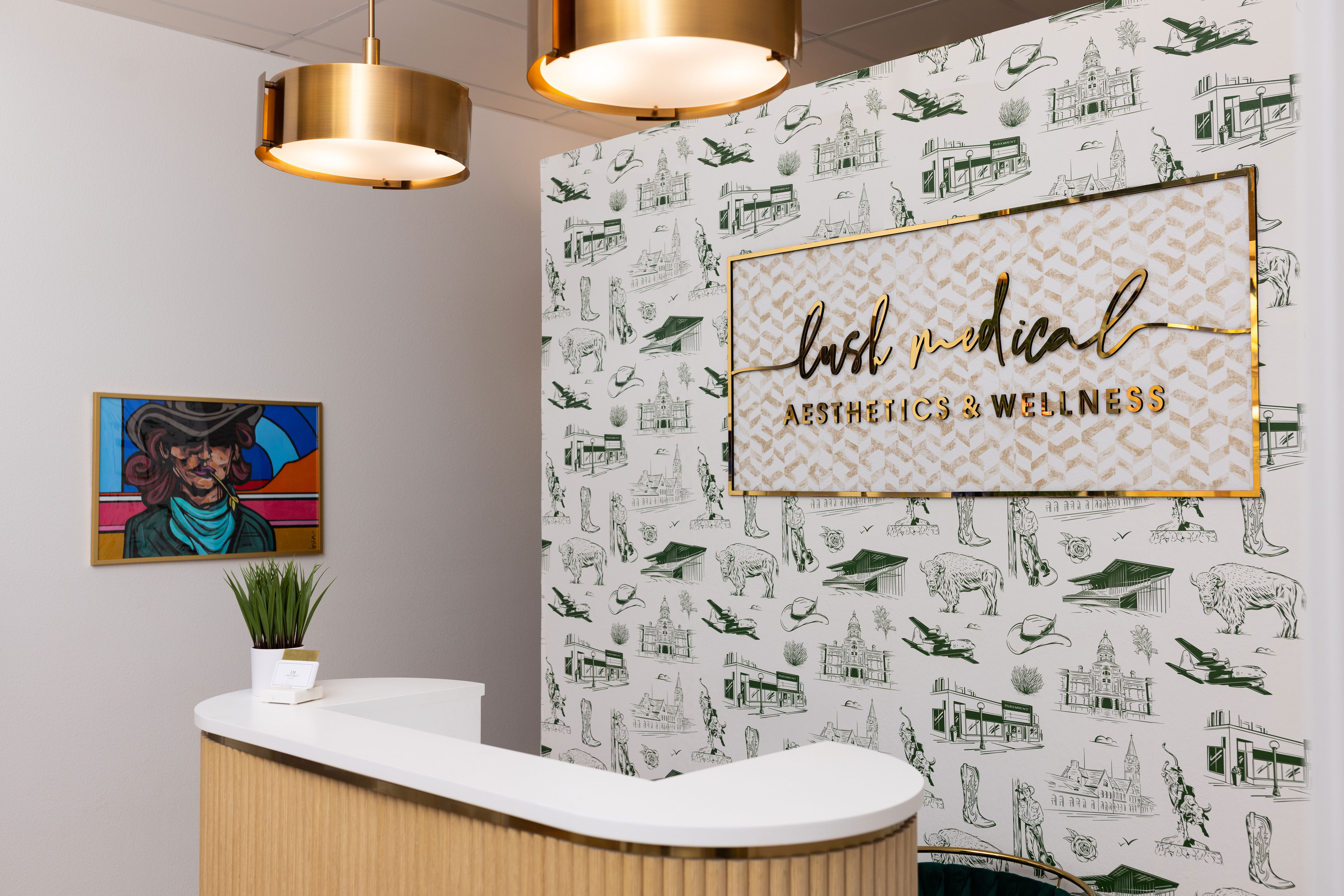 Lush Medical Aesthetics clinic interior