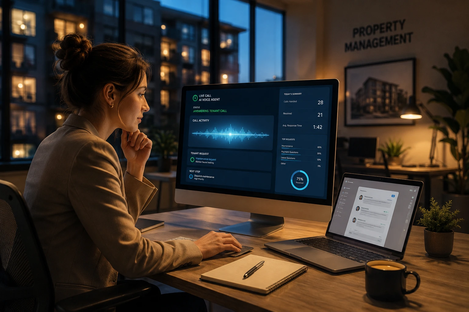 image of open office space (for an hr tech)