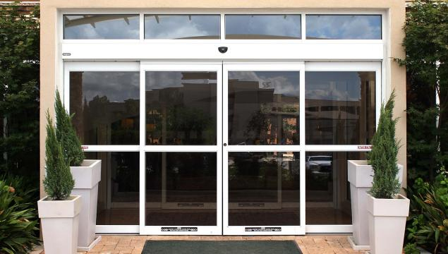 Commercial Storefront Sliding Door