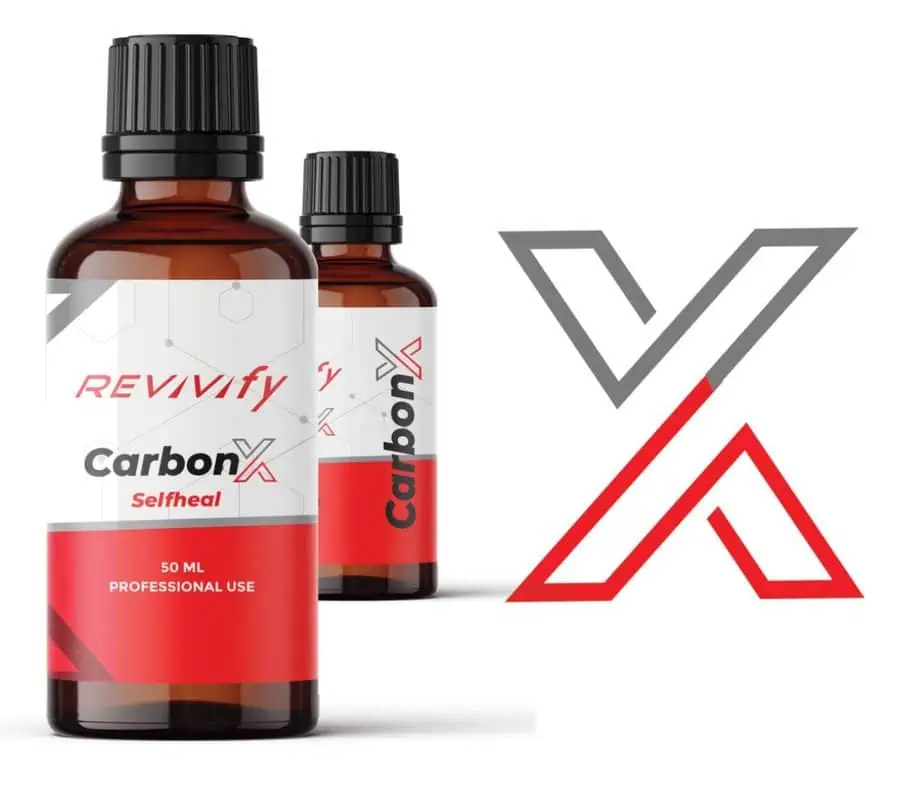 Carbon-X paint correction compound used during professional multi-stage paint restoration