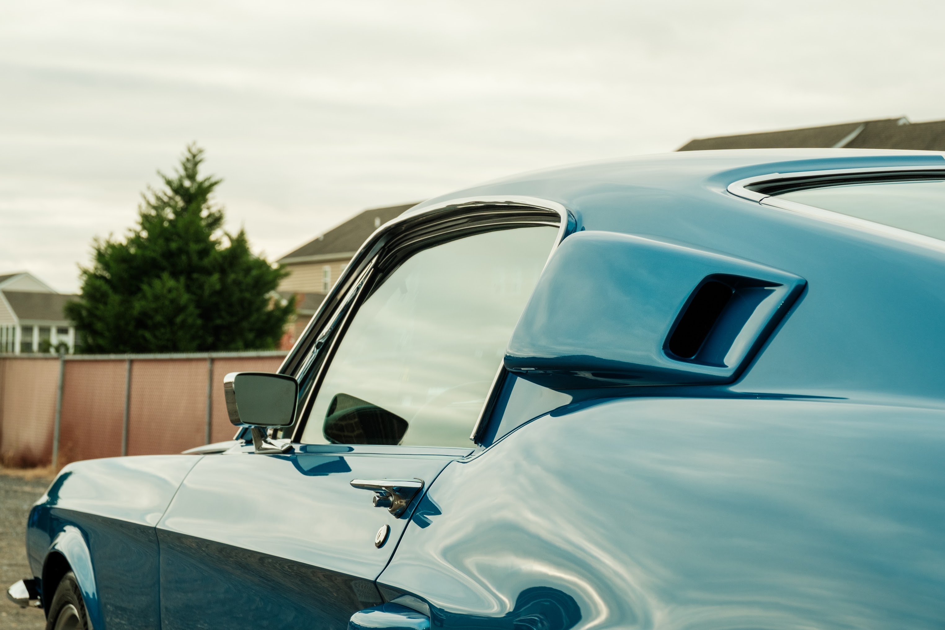 Blue Shelby Mustang detailed by Dynamite Details