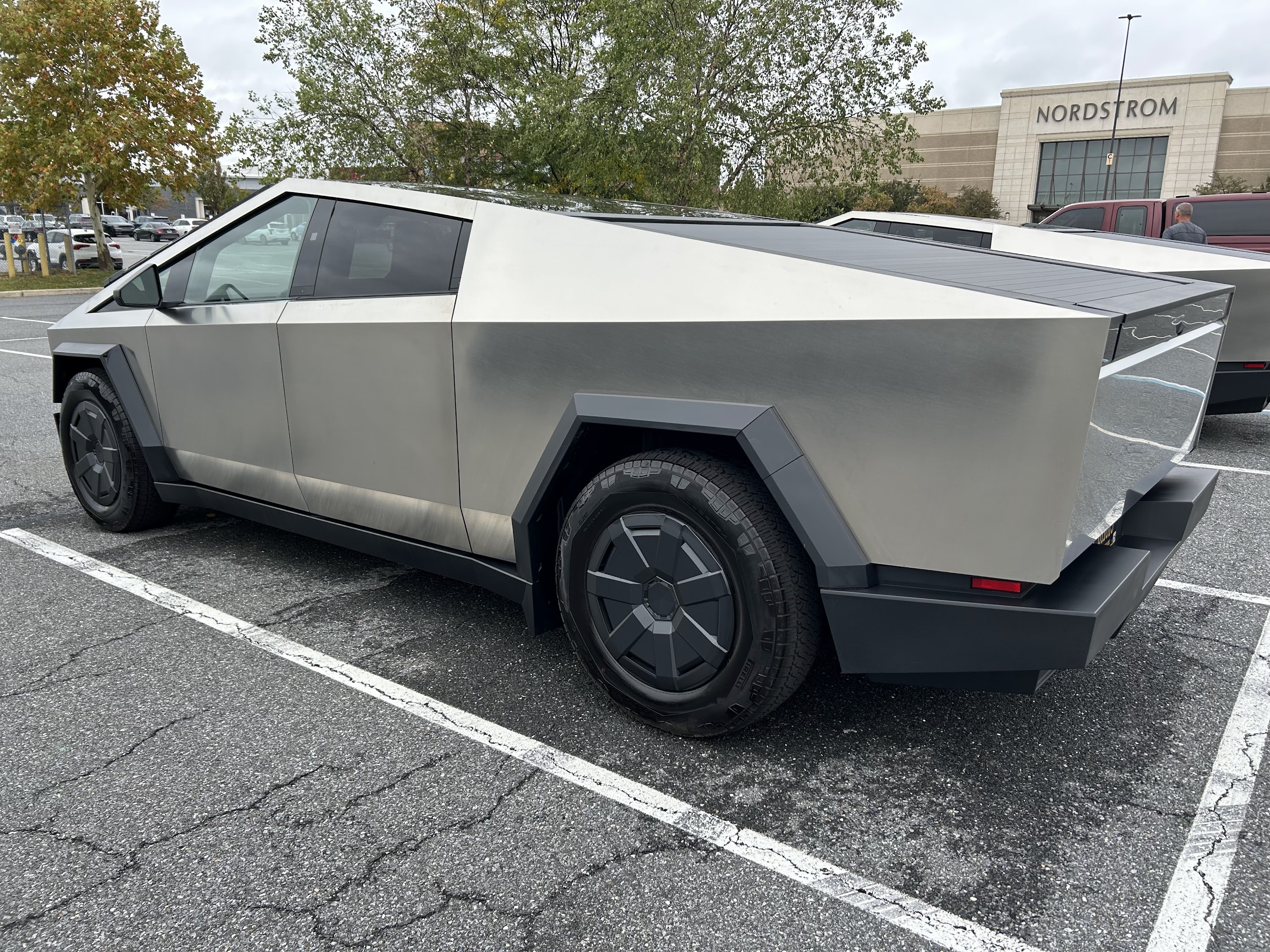 Tesla Cybertruck at Dynamite Details approved vendor detailing location in Delaware