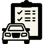 Vehicle paint assessment process with measurement tools at Dynamite Details Delaware