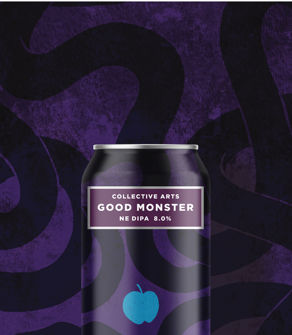 Collective Arts Call For Art campaign poster with Good Monster can