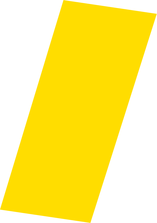 Decorative accent shape for about section