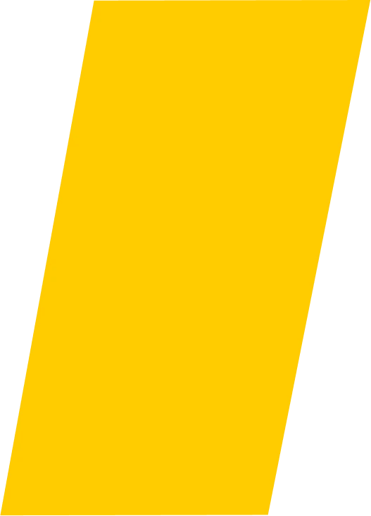 Decorative accent shape for contact section