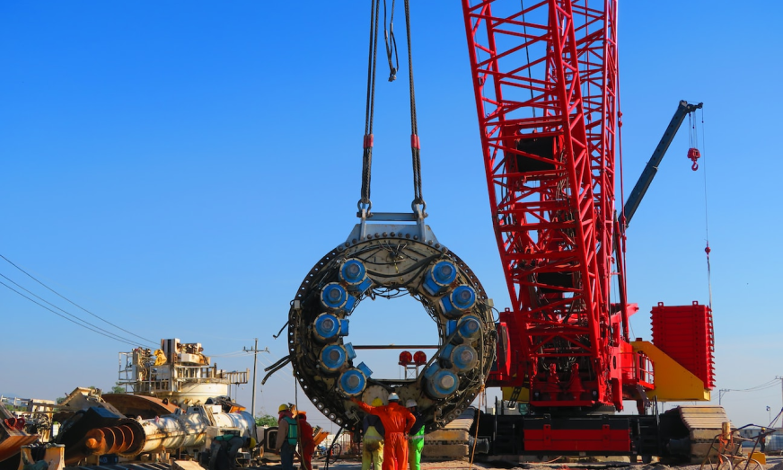 Detailed view of home construction blog article