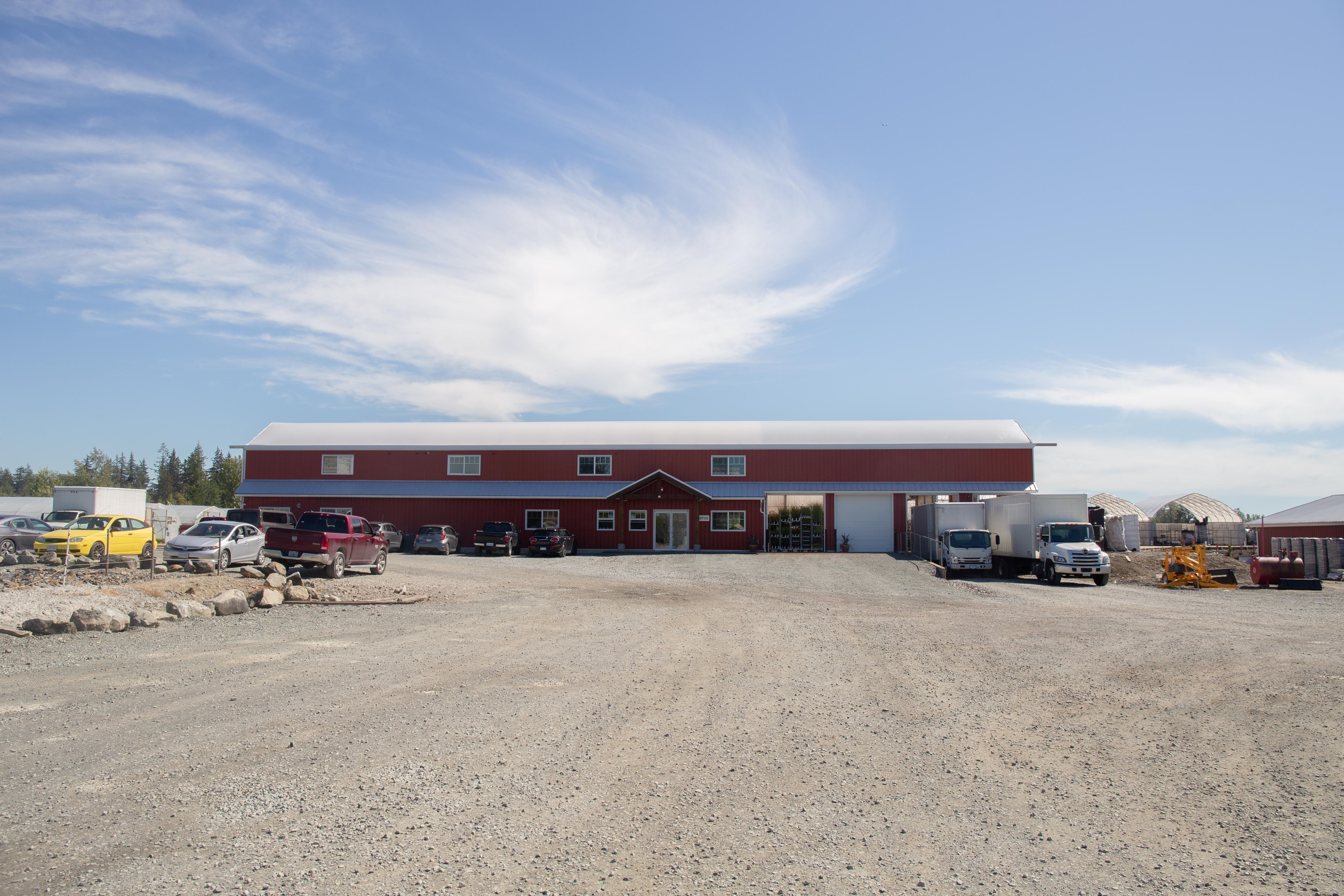 Illustration of solar panels and wind turbines with abstract light, symbolizing renewable energy.