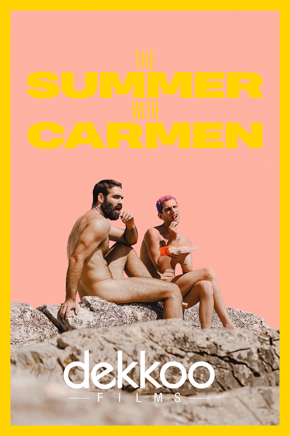 The Summer with Carmen gay romantic comedy movie poster streaming on Dekkoo