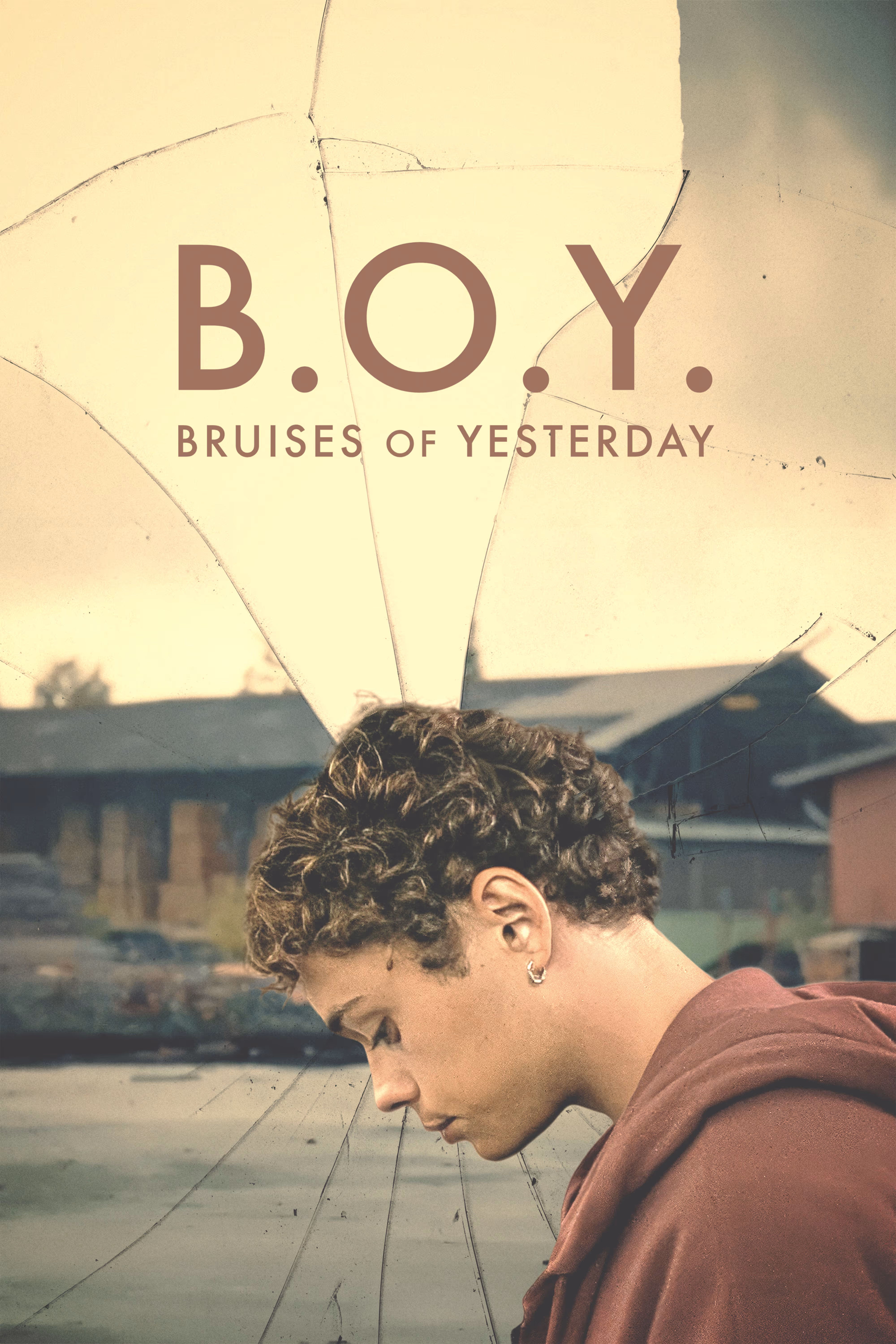 B.O.Y.: Bruises of Yesterday (2024) LGBTQ+ coming-of-age drama movie poster.