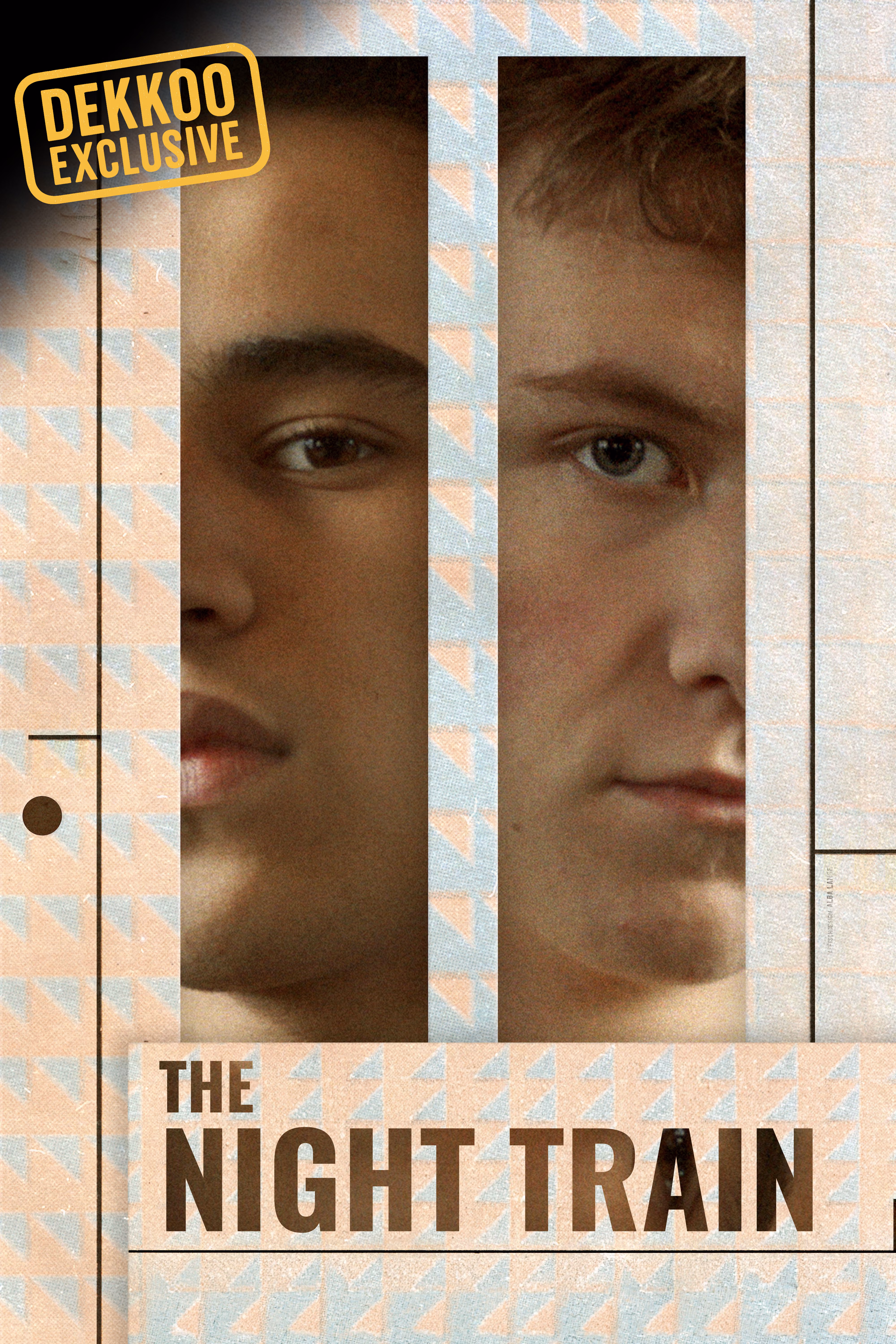 The Night Train gay romance short film poster