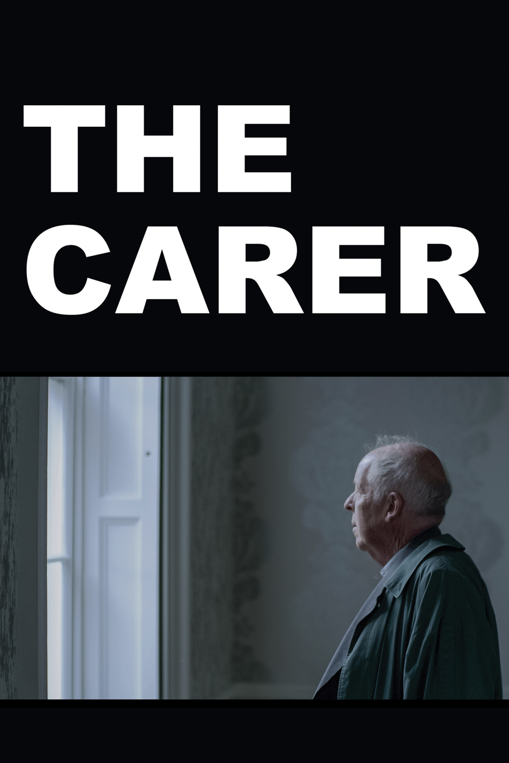 The Carer – older gay man looking out a window in Dekkoo’s LGBTQ+ drama about aging, intimacy, and connection.