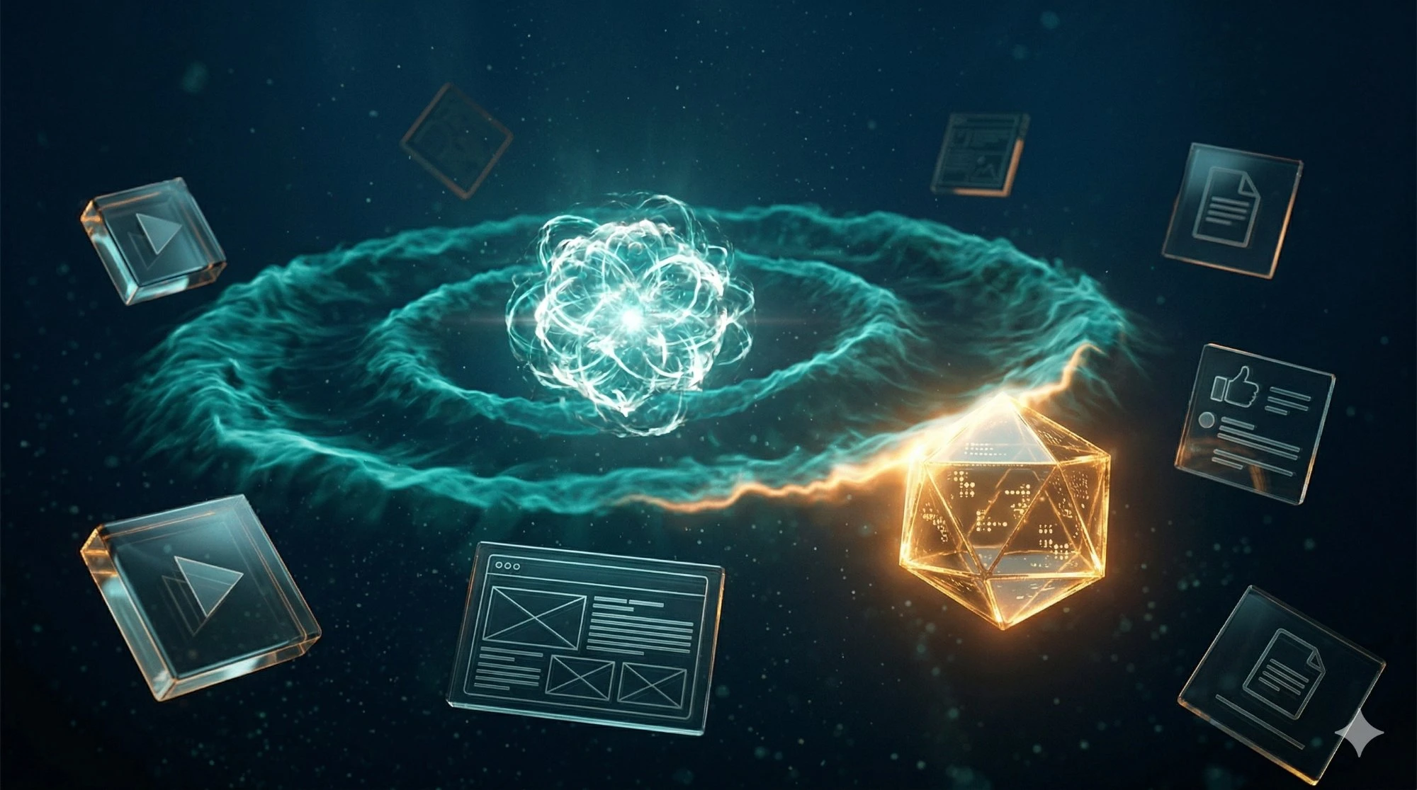 Citation network visualization representing the SONAR methodology, a 14-week Inflectis AI engagement that converts traditional search optimization into defensible AI search citation authority for aerospace and defense manufacturers.