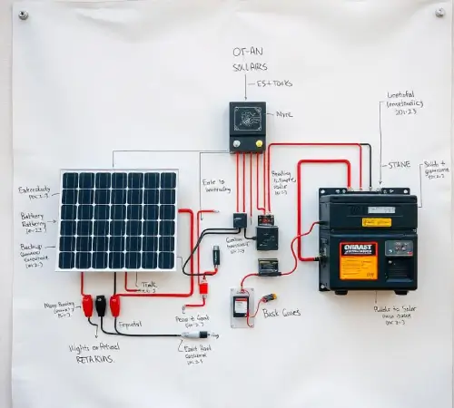 Solar Panel Wiring Diagram