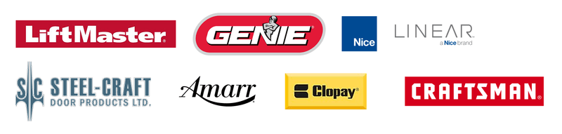 Garage Door Brands We Service