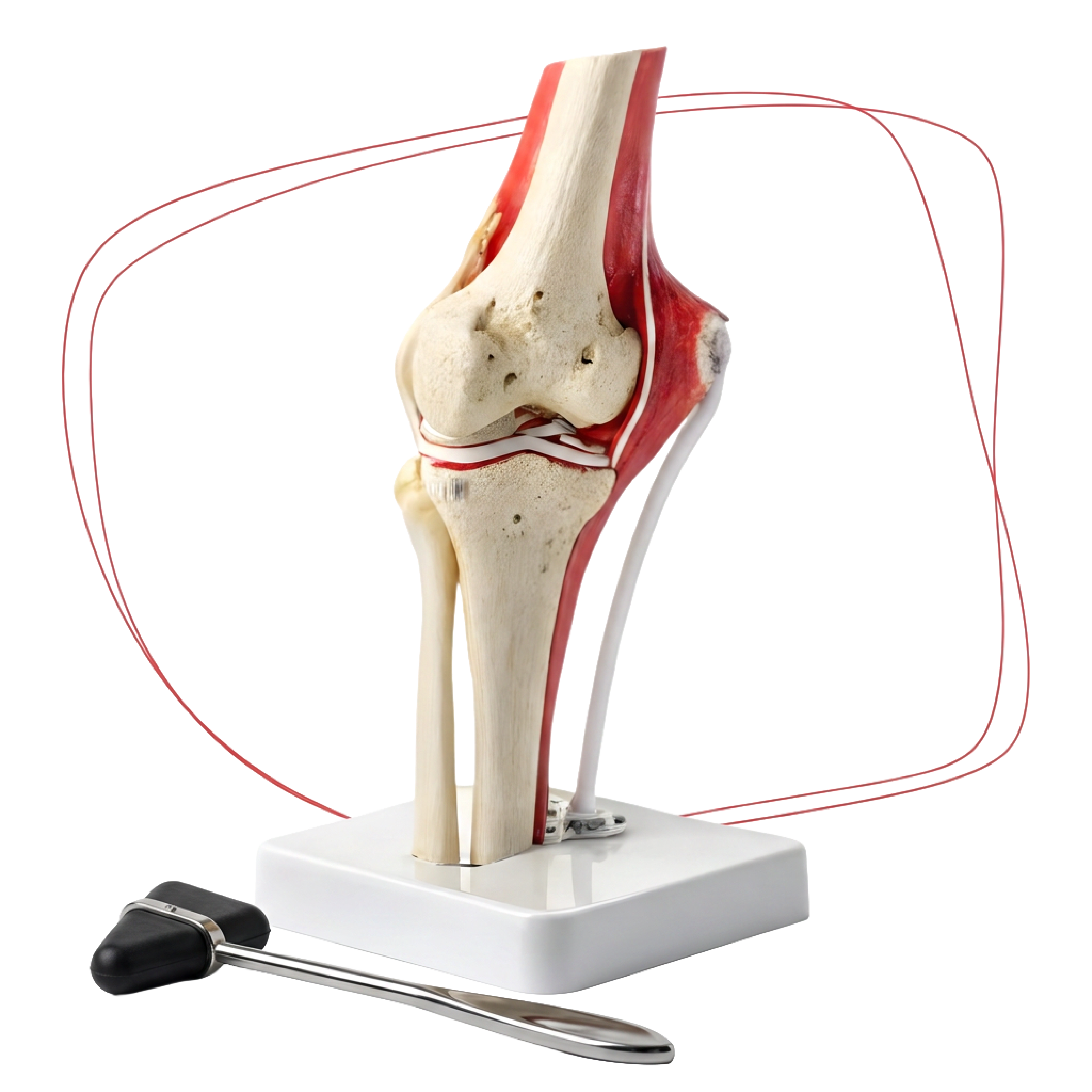 Anatomiczny model kolana