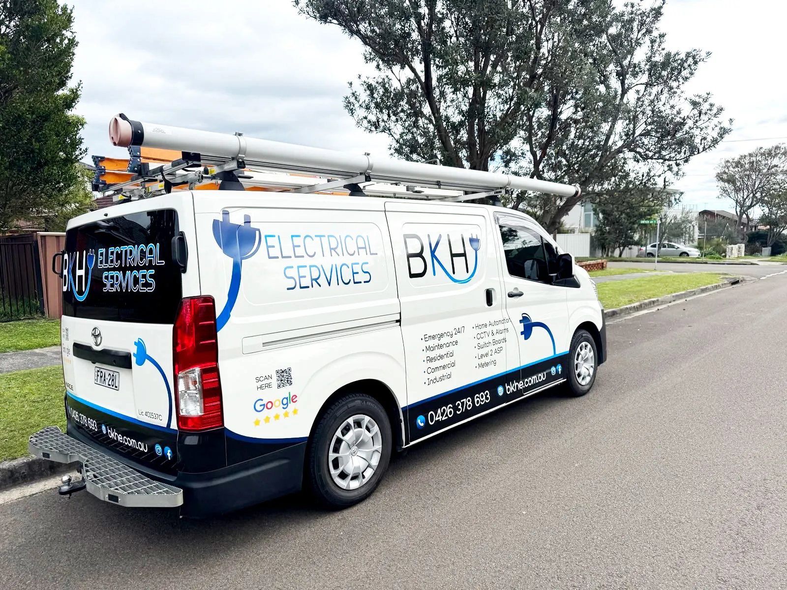 BKH Solar Batteries Vehicle