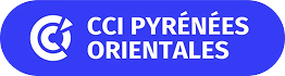 Logo de la Chambre de Commerce et d'Industrie des Pyrénées-Orientales