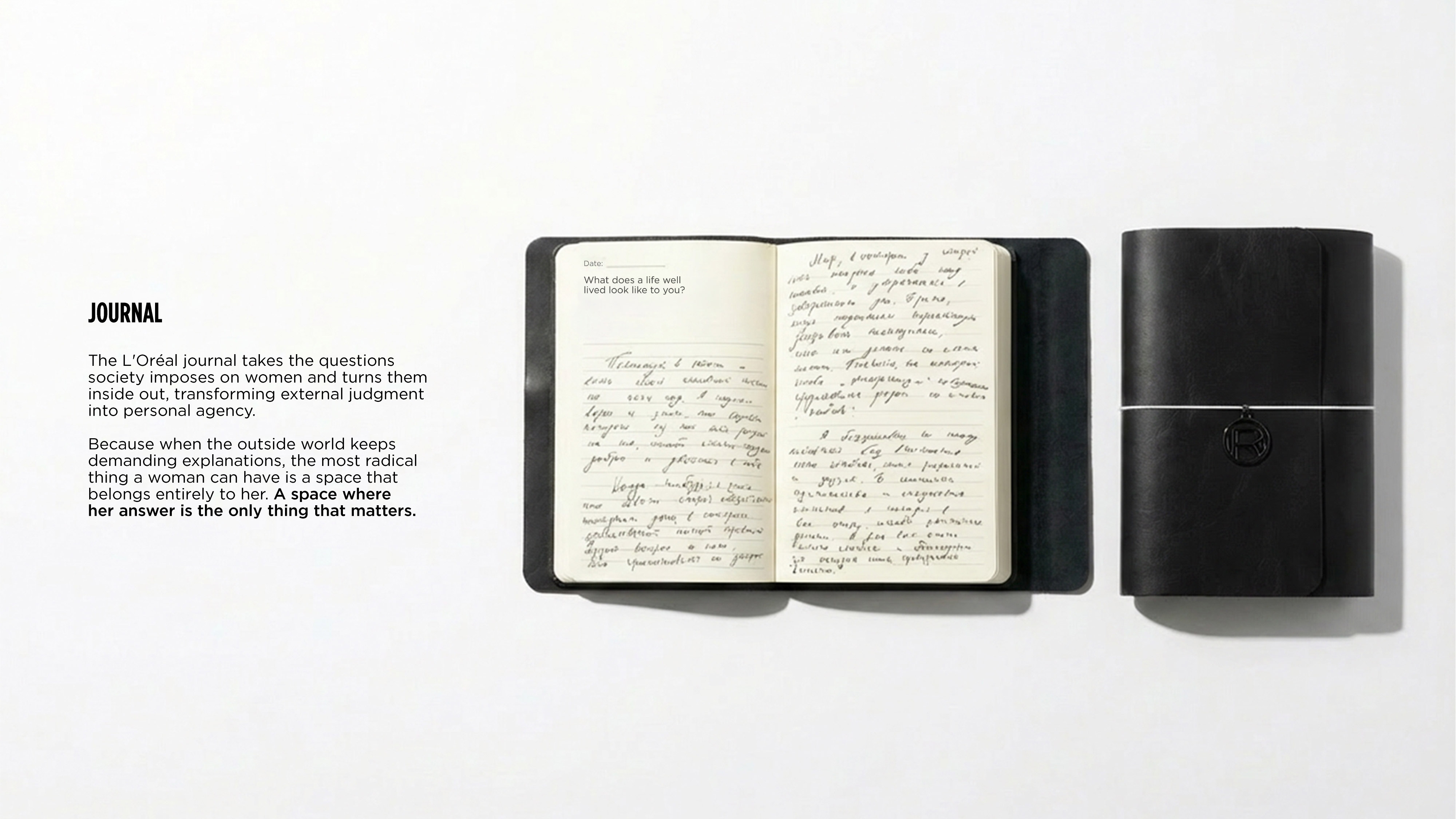 Visual explanation of the insight and idea.