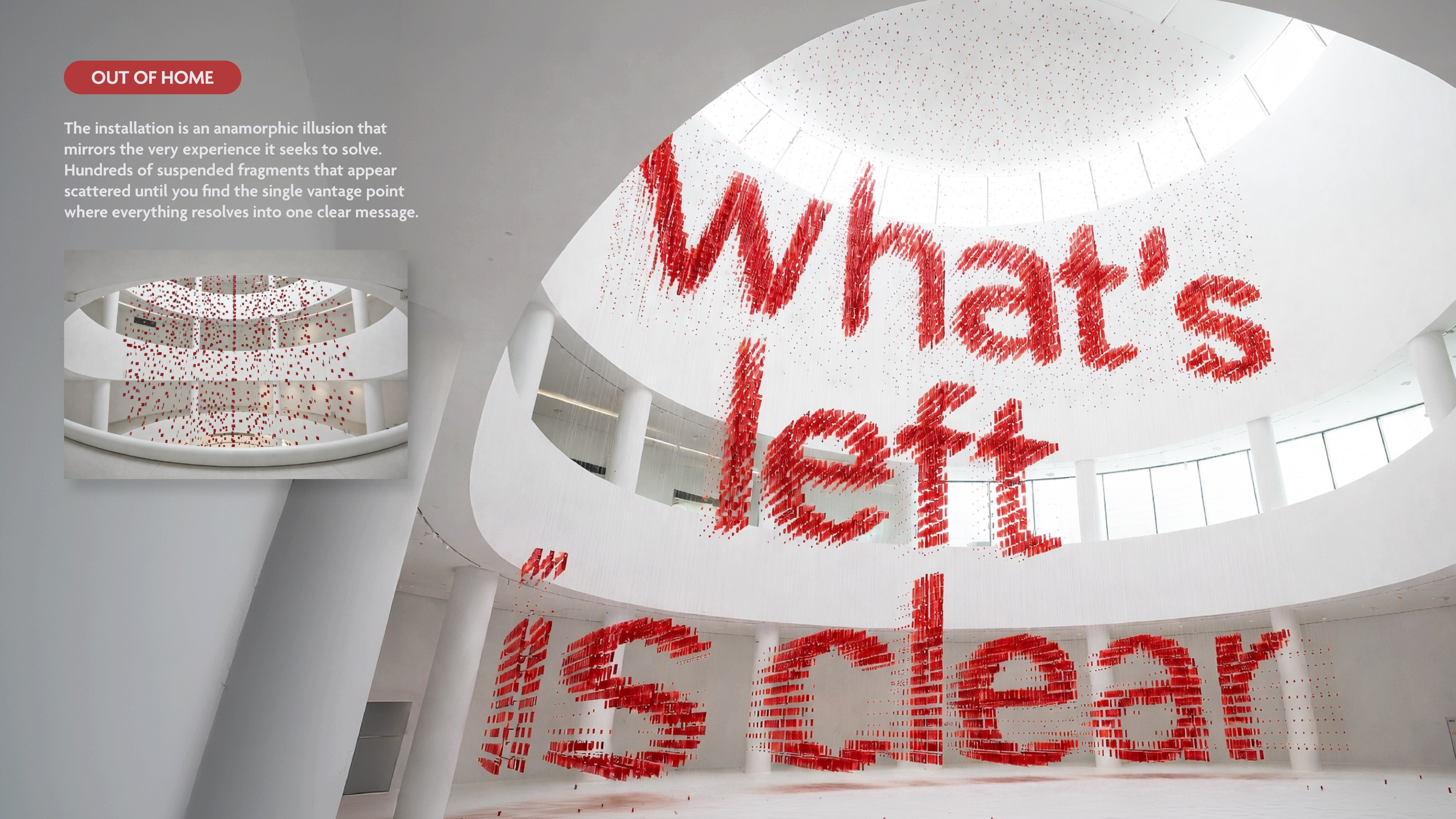 Visual explanation of the insight and idea.