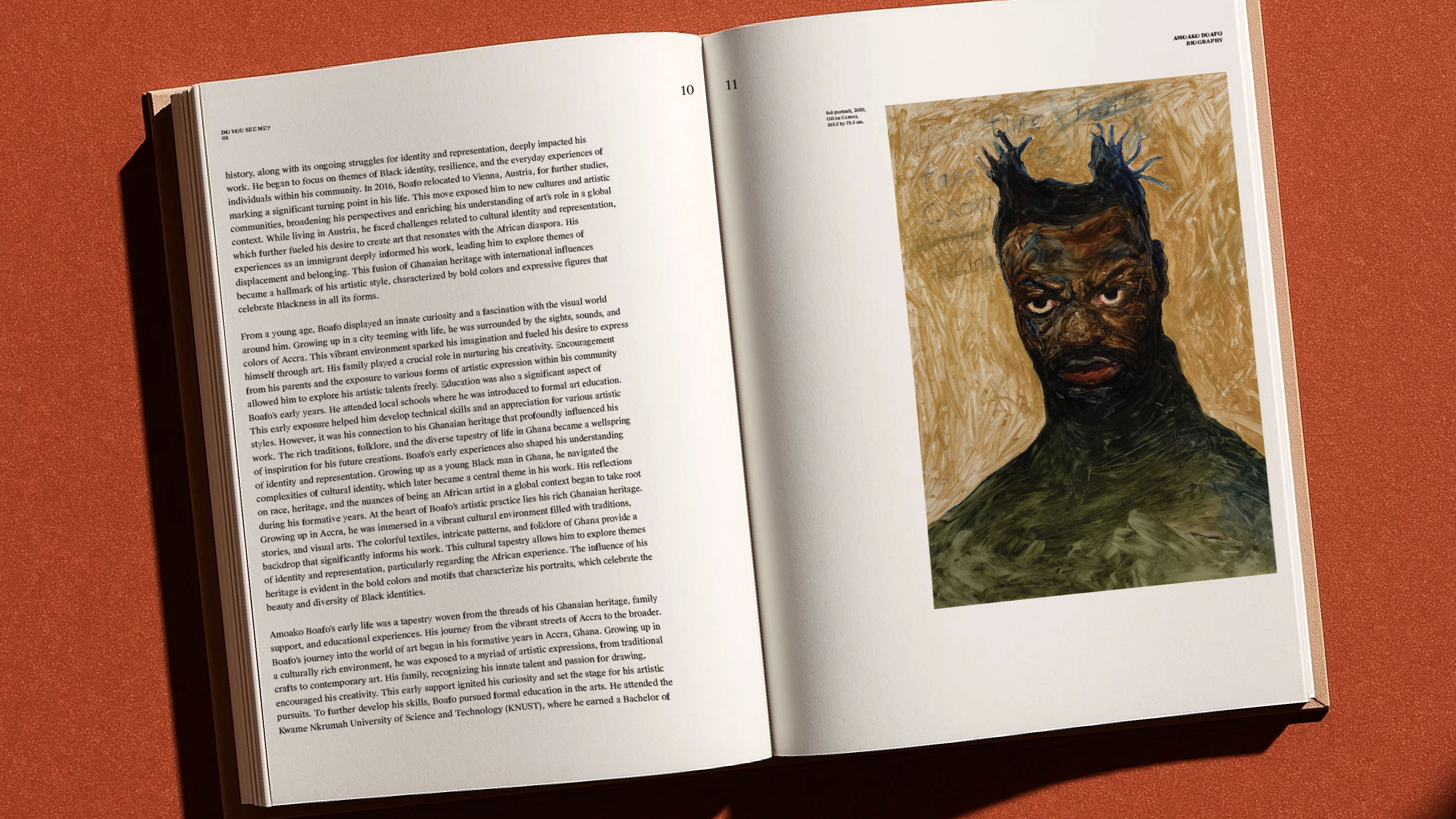 Inside spread of the book.