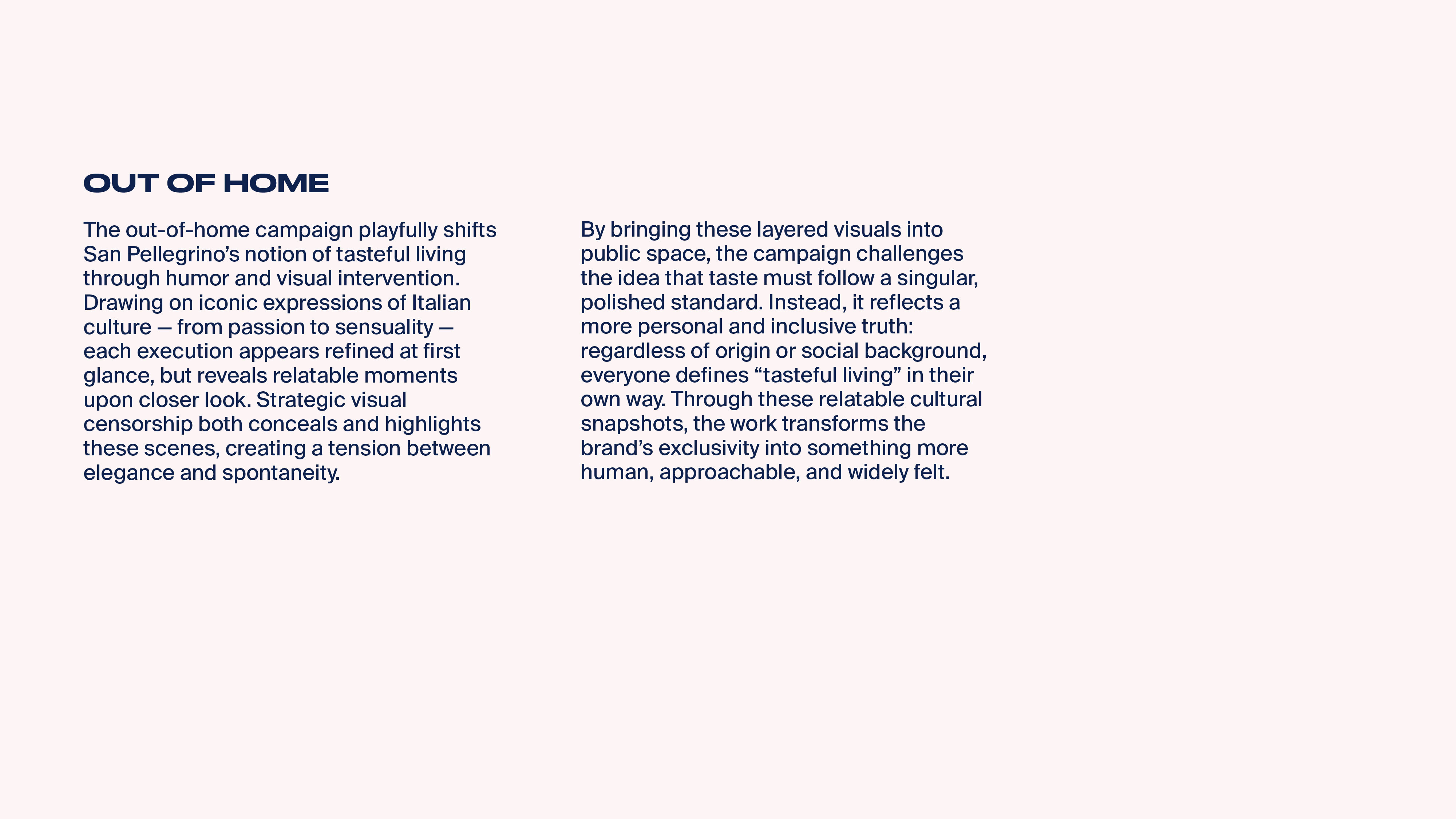 Visual explanation of the insight and idea.