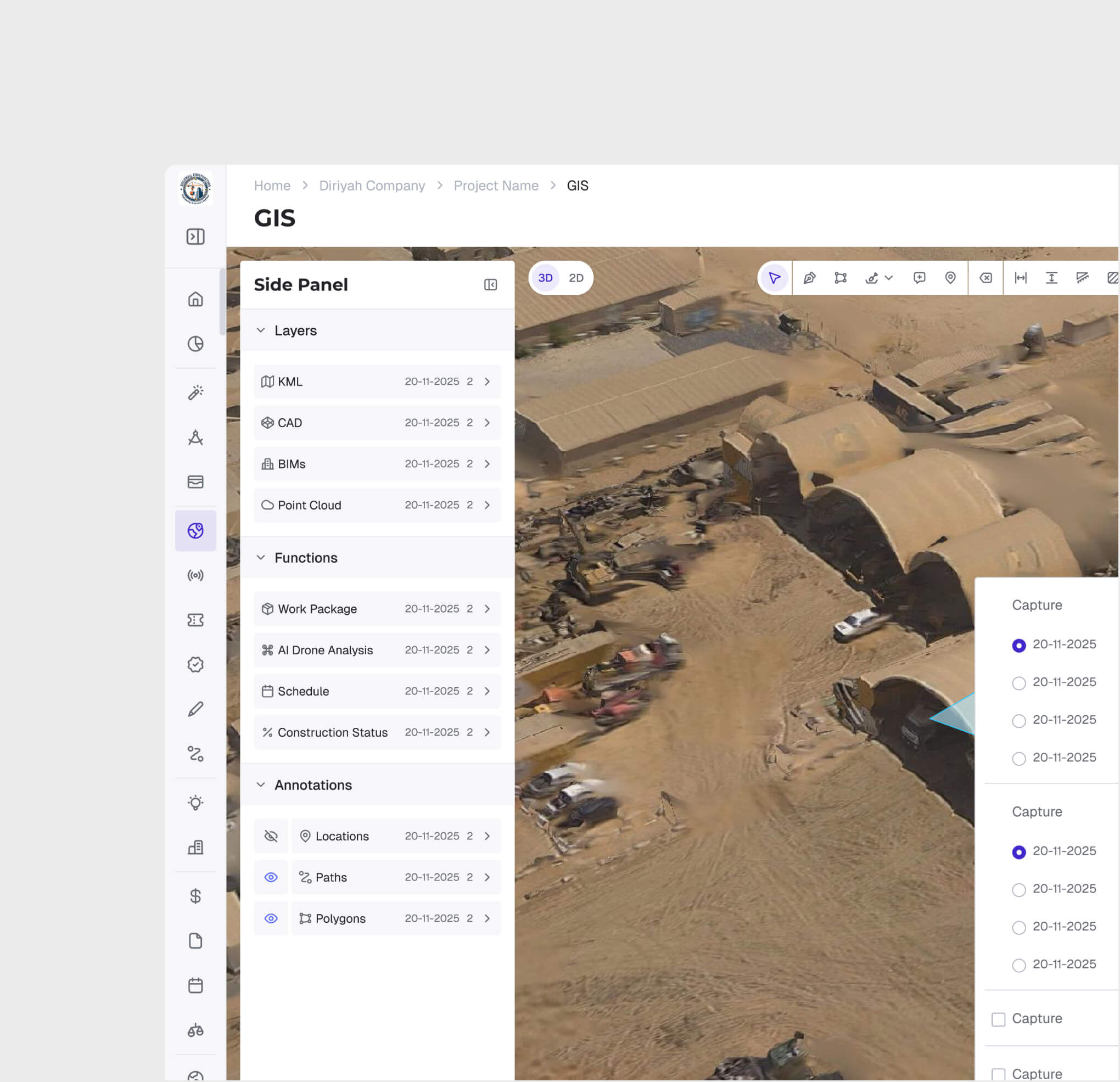 3D Drone Reality Capture
