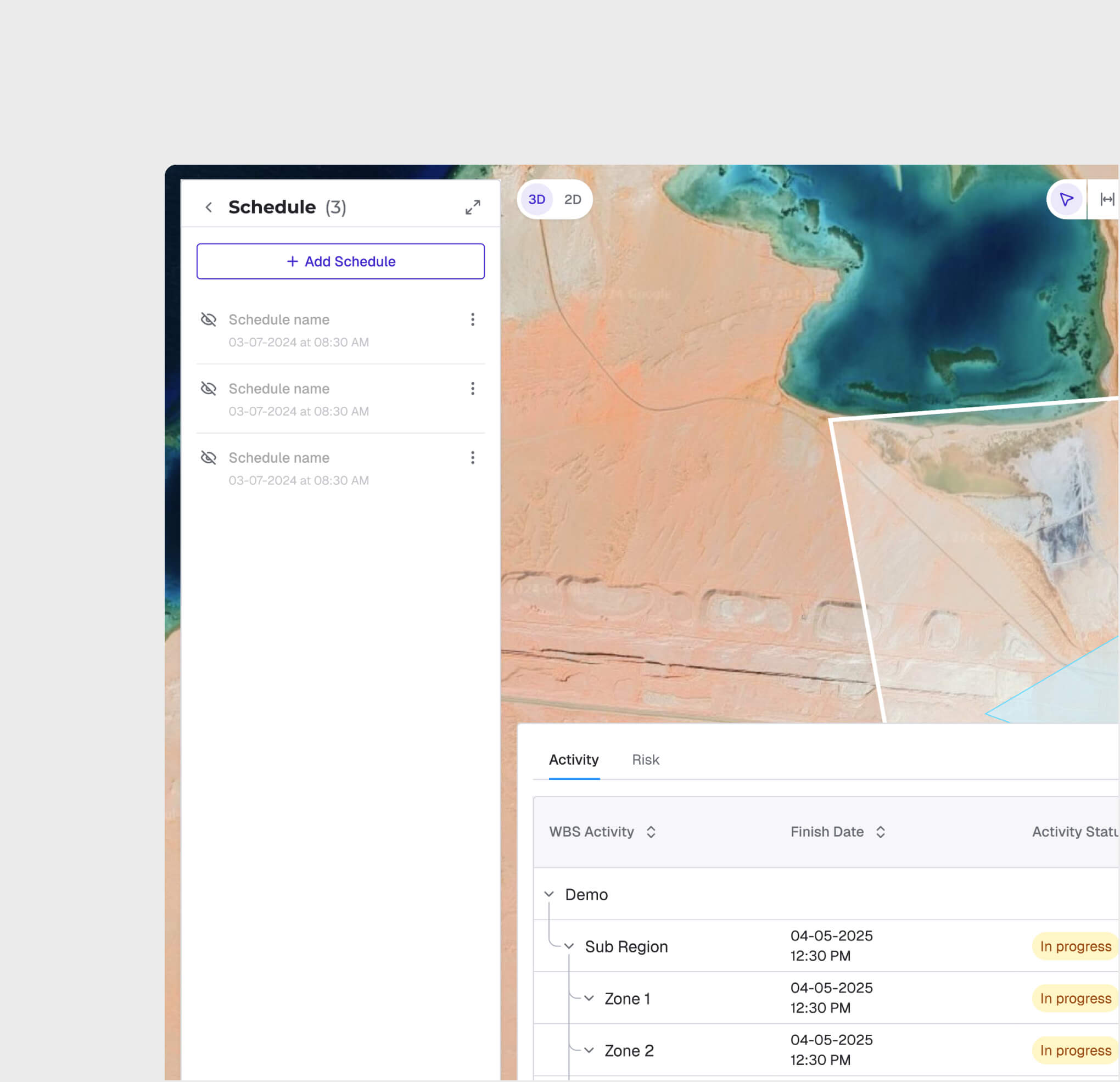 Schedule Integration with Primavera P6