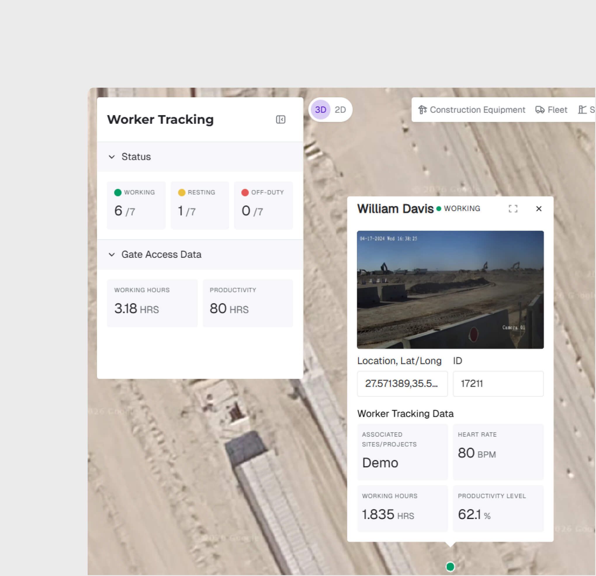 Worker Safety Monitoring