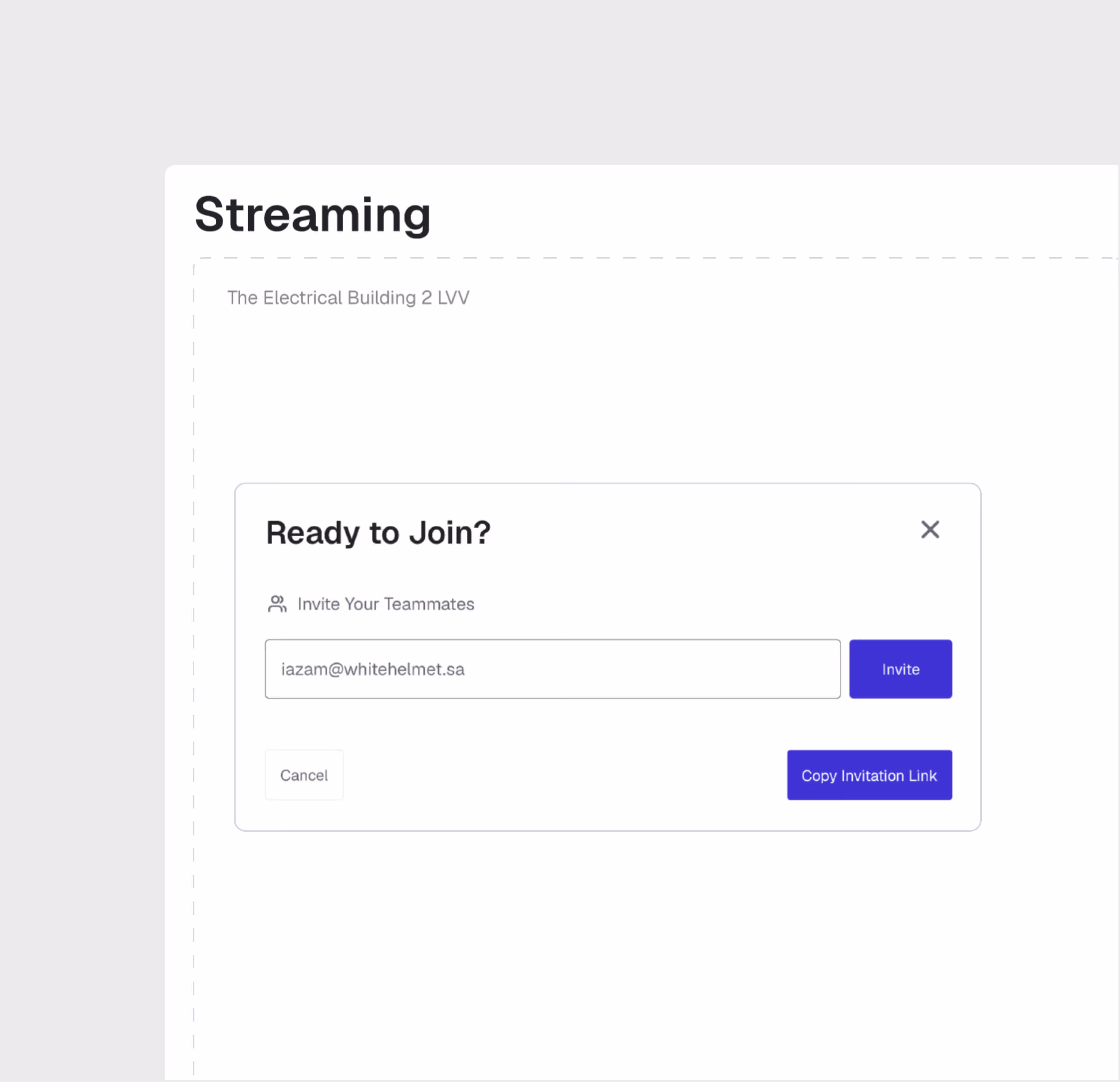 Multi-Participant Sessions