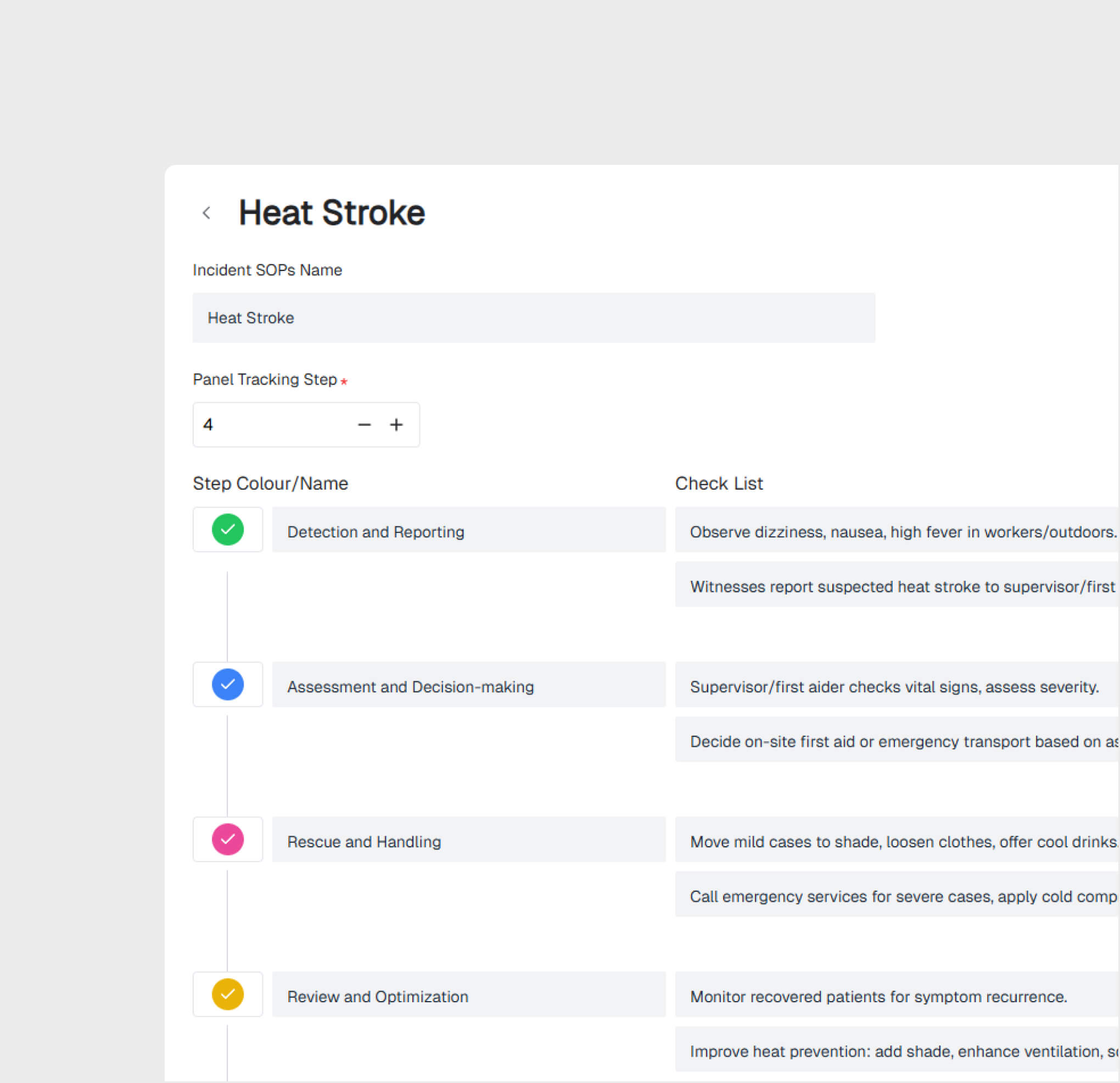 SOP-Driven Investigation Workflow