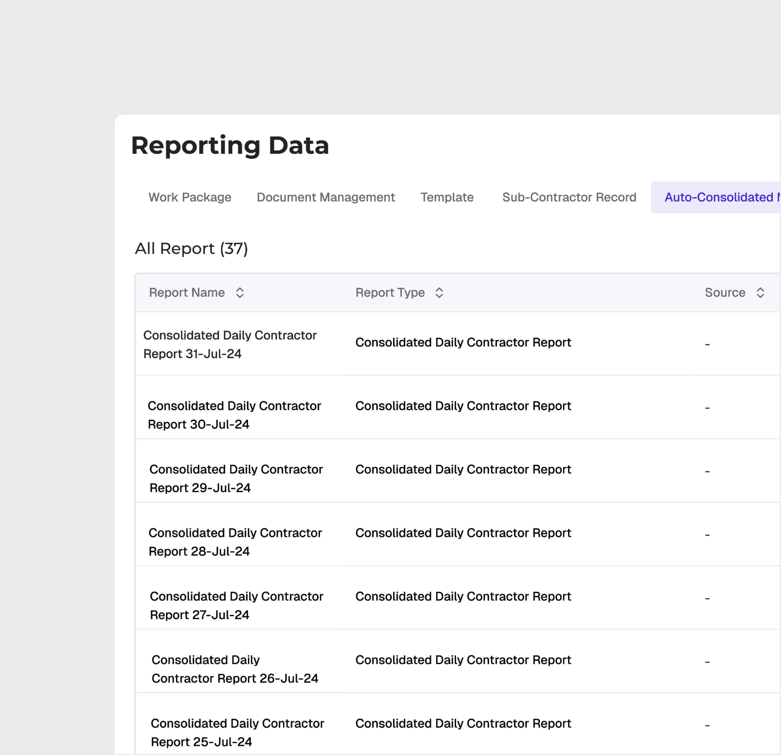 Auto-Consolidated Master Records