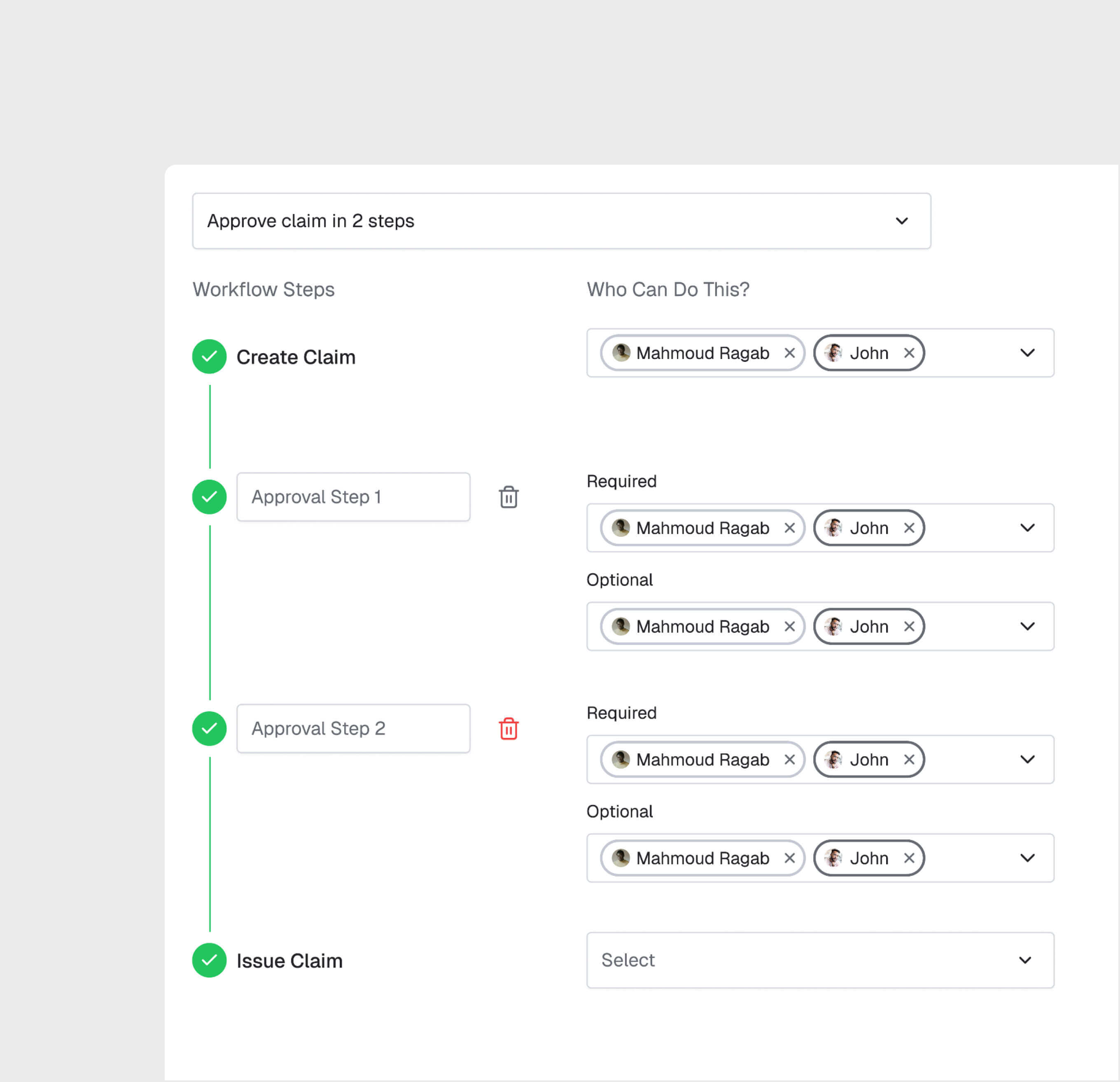 Claims Processing Workflow