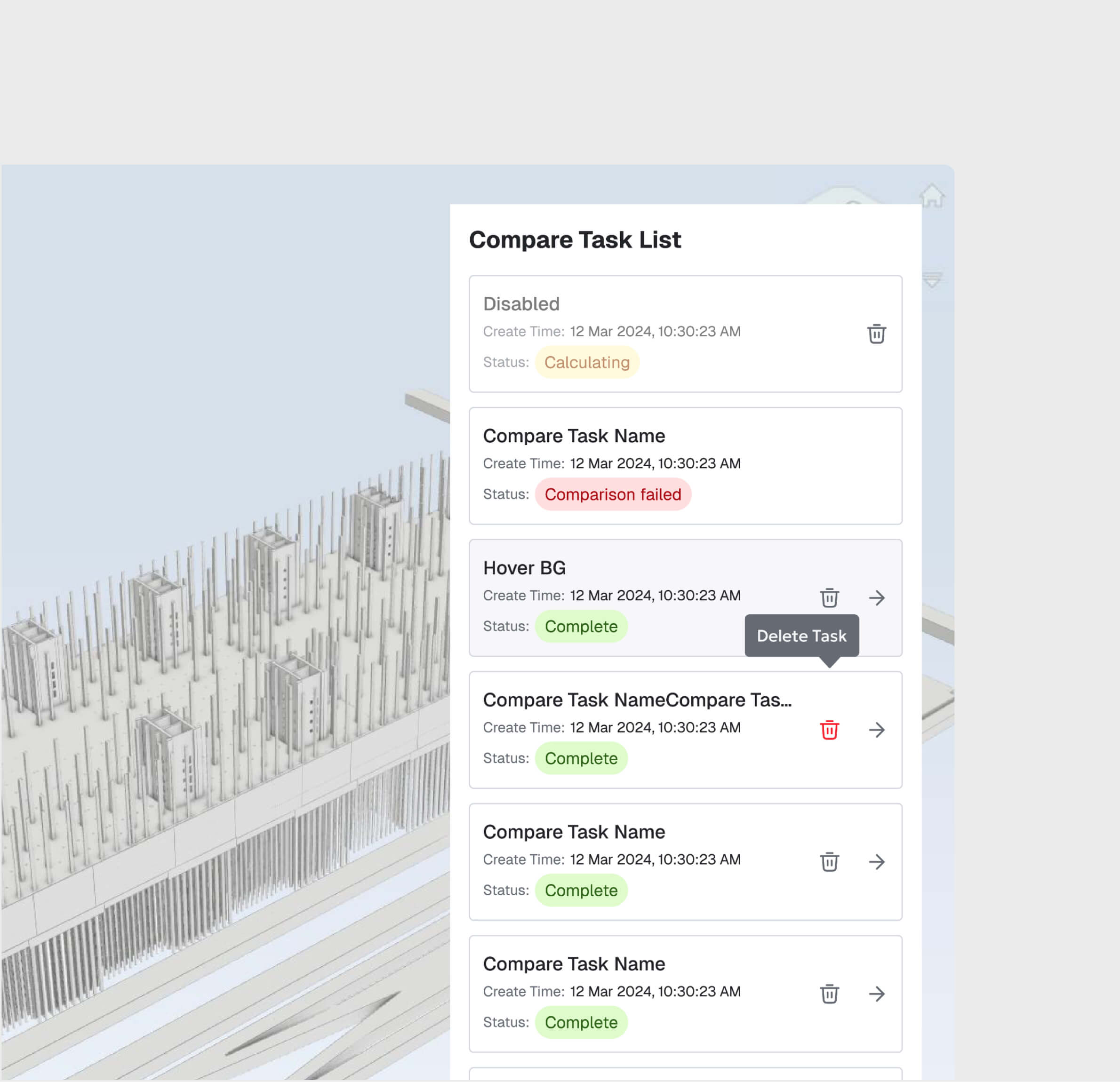 Measure, Walkthrough & Compare